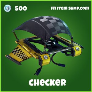Checker 500 Glider Uncommon fortnite