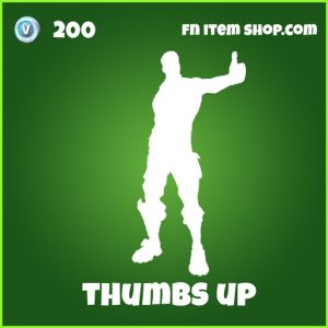 thumbs up 200 uncommon emote fortnite