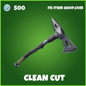 clean cut uncommon fortnite pickaxe