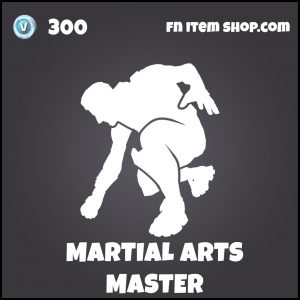 Martial Arts Master fortnite emote