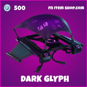 Dark Glyph uncommon fortnite glider