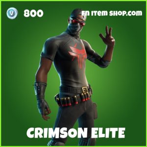 Crimson Elite uncommon fortnite skin