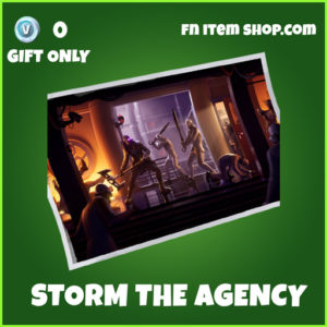 Storm the agency loading screen uncommon fortnite item