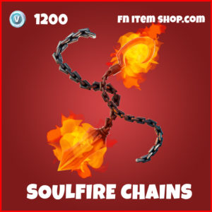 Soulfire Chains Pickaxe Fortnite Ghost Rider Item
