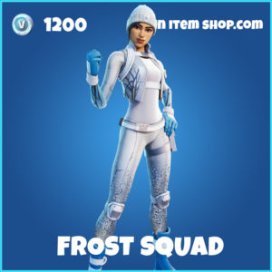 Frost squad rare fortnite skin