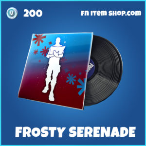 Frosty Serenade rare Fortnite Music Pack
