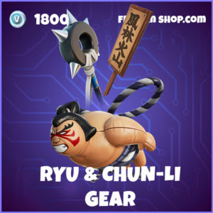 Ryu & Chun-Li Gear Fortnite Bundle