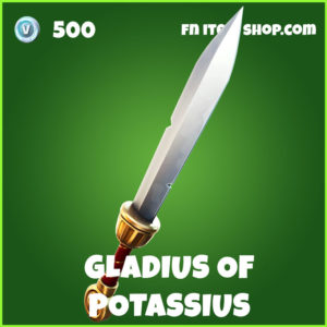 Gladius of Potassius Fortnite Harvesting Tool