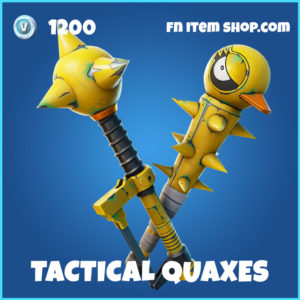Tactical Quaxes Fortnite pickaxe