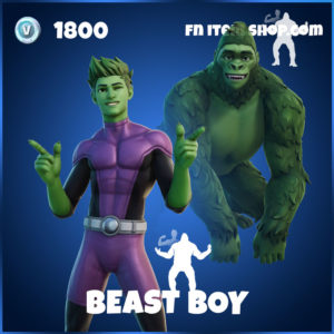 Beast Boy Fortnite Teen Titans Skin