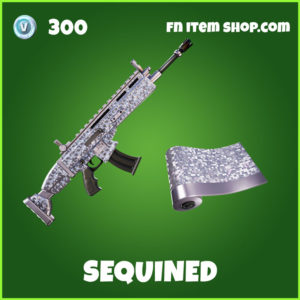 Sequined Fortnite Wrap