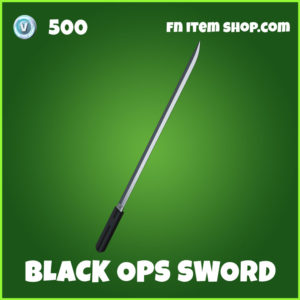 Black Ops Sword Fortnite Naruto Harvesting Tool