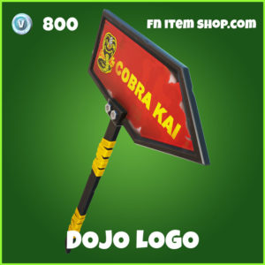 Dojo Logo fortnite Cobra Kai Harvesting Tool