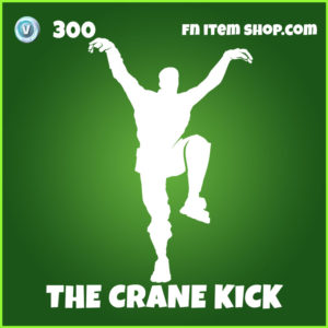 The Crane Kick Fortnite Emote Cobra Kai