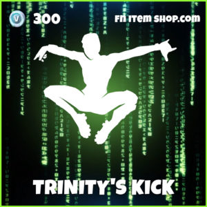 Trinity's Kick Matrix Fortnite Emote
