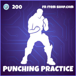 Punching Practice Fortnite League of Legends Emote