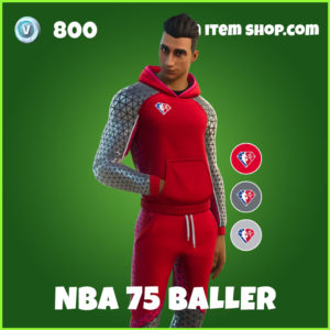 NBA 75 Baller Fortnite Skin