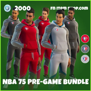NBA 75 Pre-Game Bundle Fortnite Skins