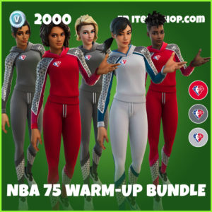 NBA 75 Warm-Up Bundle Fortnite Skins