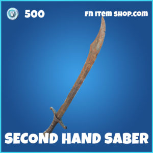 Second Hand Saber Fortnite Uncharted Harvesting Tool
