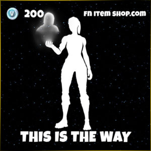 This Is The Way Fortnite Emote