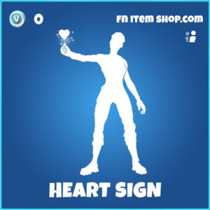 Heart Sign Fortnite Emote