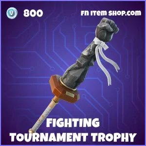 FIghting Tournament Trophy Fortnite Street Fighter Pickaxe