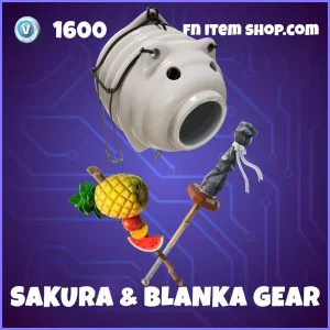 Sakura & BLanka Gear FOrtnite Bundle Street Fighter