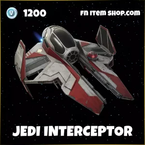 Jedi Intercepter Fortnite Star Wars glider