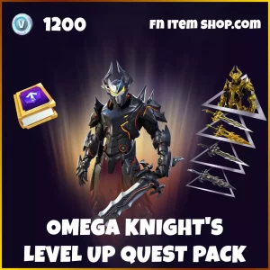 Omega Knight's Level Up Quest Fortnite Pack