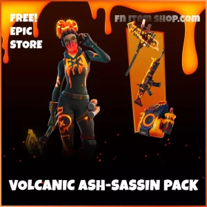 Volcanic Ash-Sassin Pack Fortnite Bundle