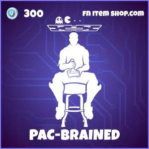 Pac-Brained Fortnite Pac-Man Emote