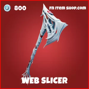 Web Slicer Spider-Man pickaxe in Fortnite