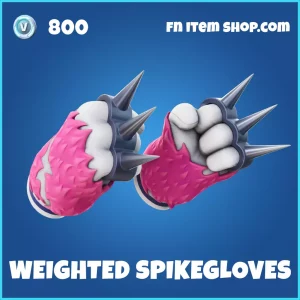 Weighted Spikegloves Fortnite pickaxe harvesting tool