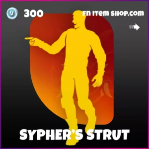 Sypher's Strut fortnite emote
