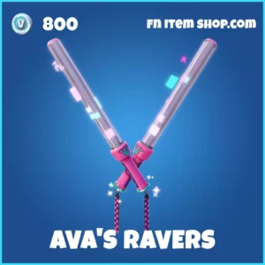 Ava's Ravers Fortnite pickaxe
