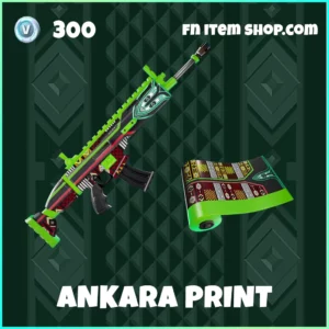 Ankara Print Fortnite Wrap