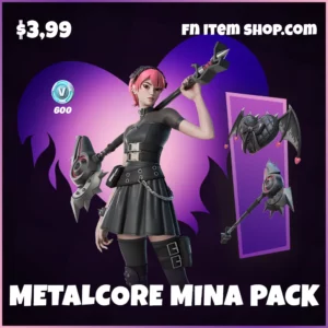 Metalcore Mina Pack Fortnite Starter Pack