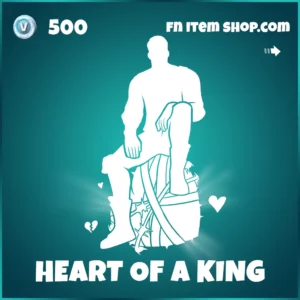 Heart of A King Emote in Fortnite