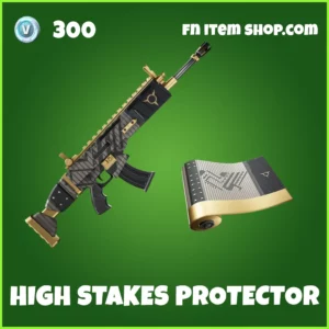 High Stakes Protector Fortnite Wrap