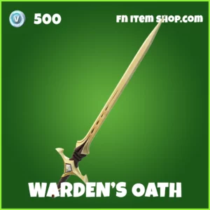 Warden's Oath Fortnite PIckaxe