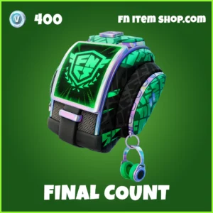 Final Count Backpack in Fortnite