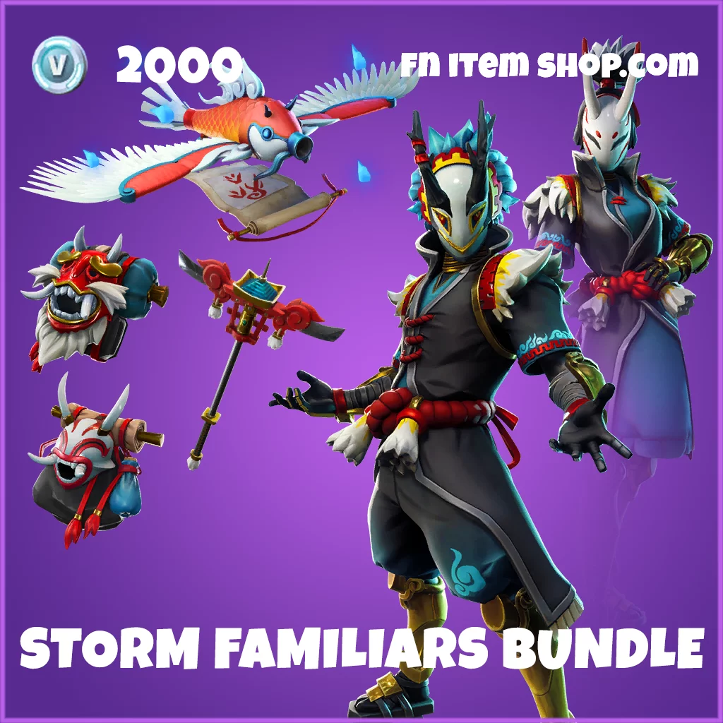 Fortnite - Become the storm 🌀 The Storm Familiars set is available now in  the Item Shop!