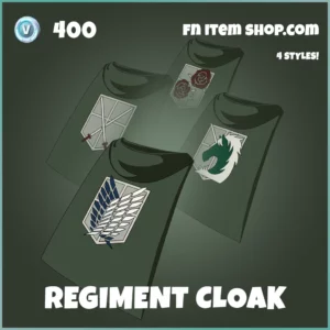 Regiment Cloak Attack on Titan Backpack in Fortnite