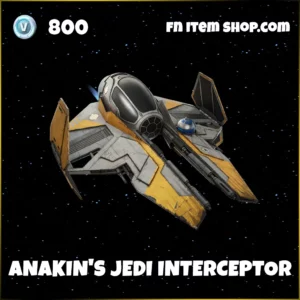 Anakin's Jedi Interceptor Fortnite Star Wars Glider