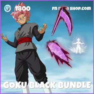 Goku Black Bundle Dragon Ball Pack in Fortnite