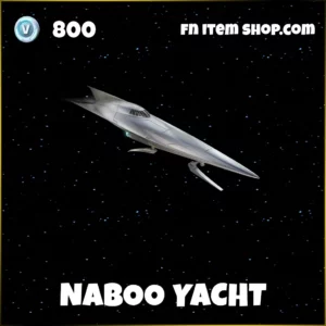 Naboo yacht Fortnite Star Wars Glider