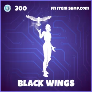 Black Wings Witcher Fortnite Emote