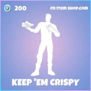 Keep Em' Crispy Fortnite Nike Emote