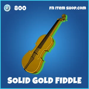 Solid Gold Fiddle Fortnite Futurama Pickaxe